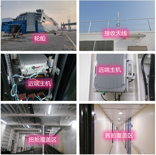  新华镇海上游轮轮船渔船覆盖案例
